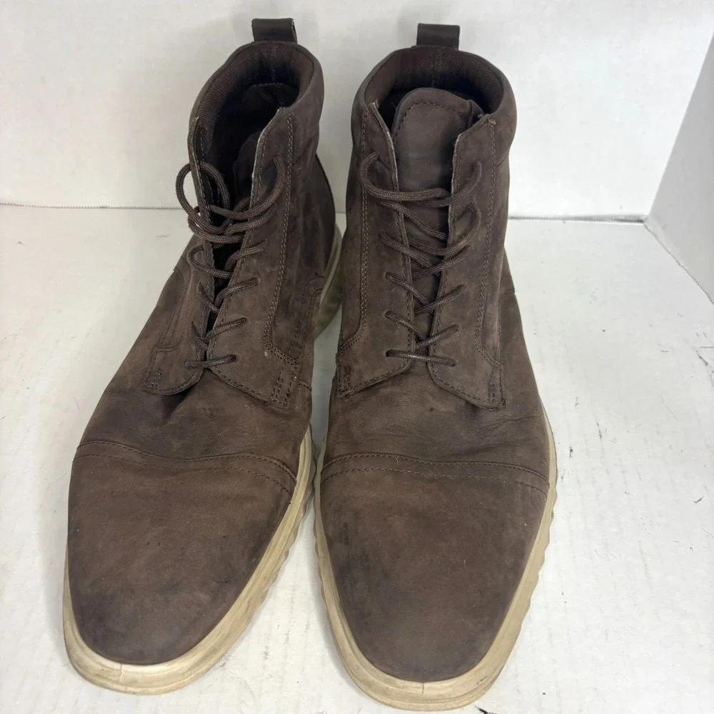 ECCO MEN'S ST.1‎ HYBRID LITE MEN'S TOE CAP BOOT Brown Size 11